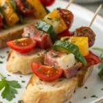 A delicious plate of ideas de pinchos fríos fáciles y rápidos