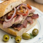 A delicious plate of montadito de solomillo al whisky