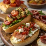 A delicious plate of ideas de montaditos para cena informal
